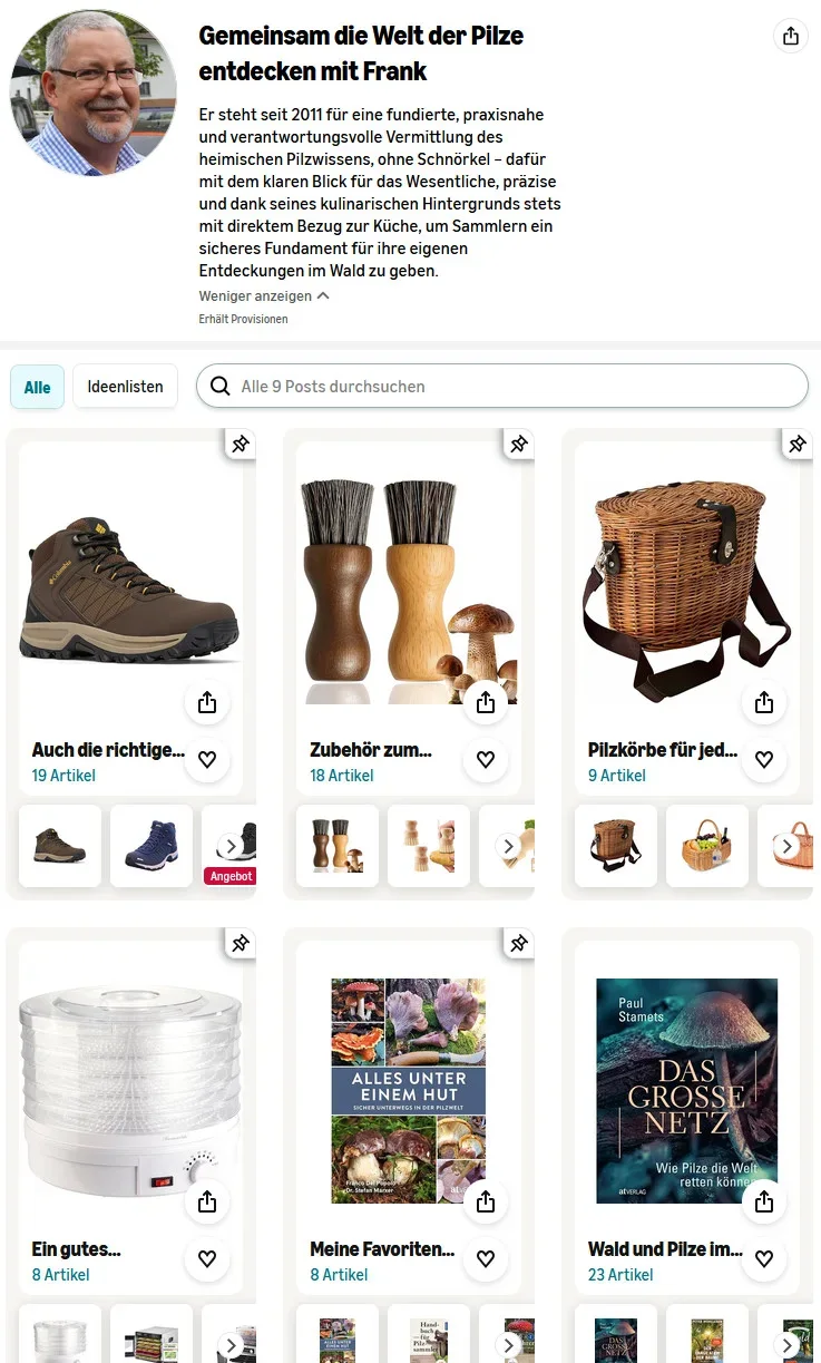 Unser Amazon-Shop, immer die besten und zu unserem Angebot passenden Artikel.