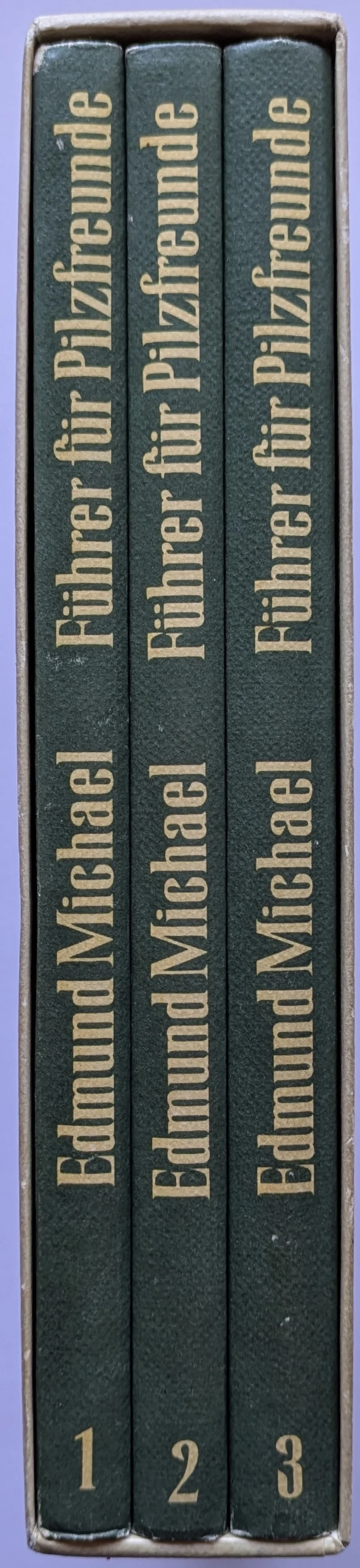 Führer für Pilzfreunde. Band 1-3